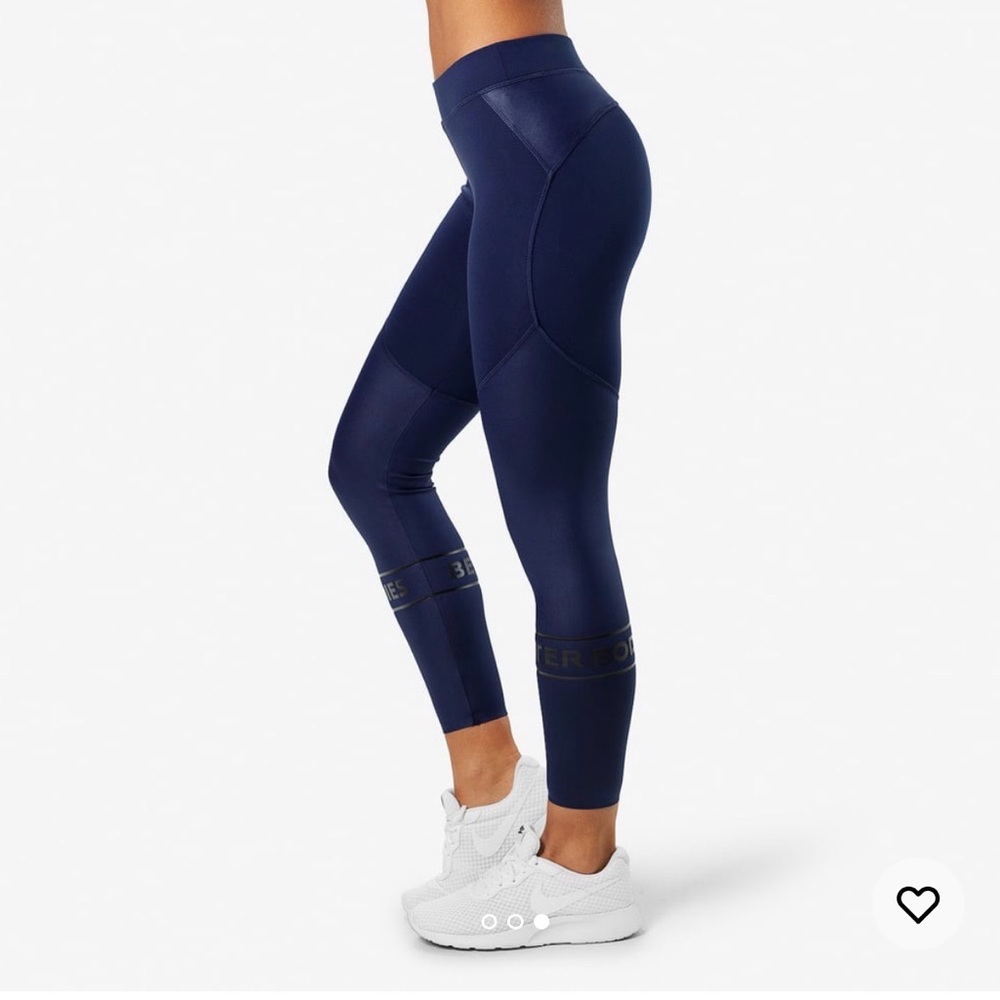 BETTER BODIES Navy Performance Leggings